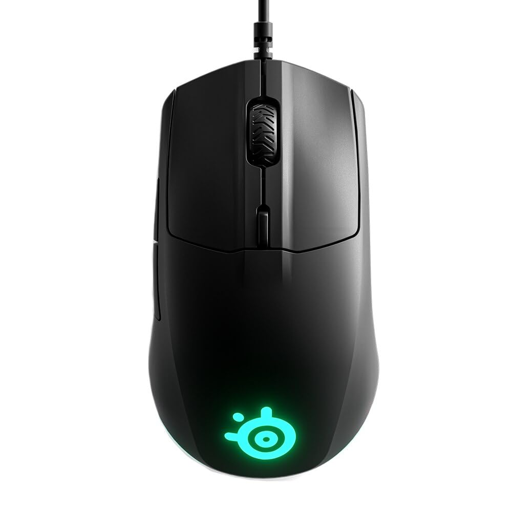 Souris de jeu SteelSeries Rival 3 – Filaire RGB avec 6 boutons programmables