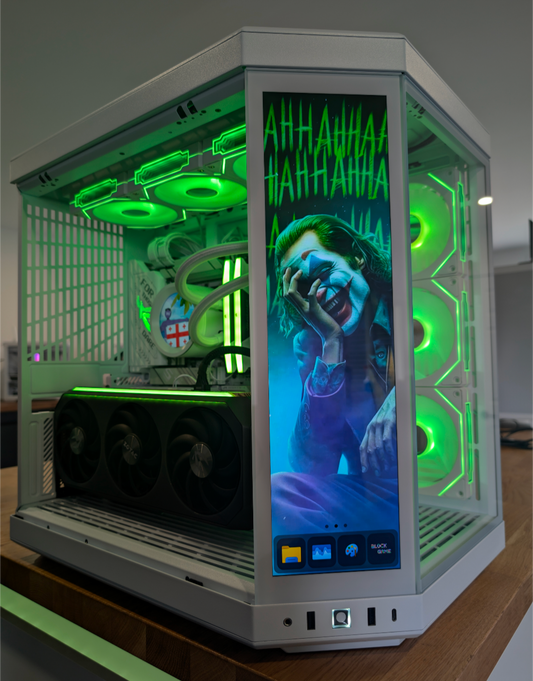 "Frost Vortex" (Ryzen 9 9900X3D, RTX 5080)